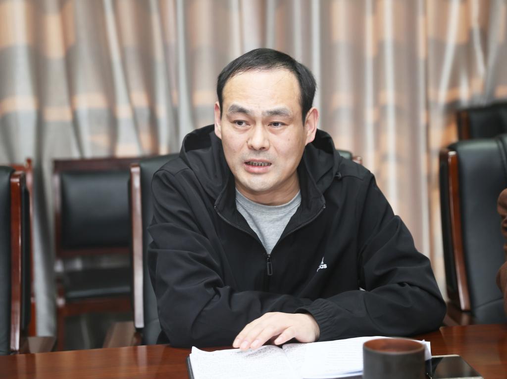 院党委书记张忠迪讲话