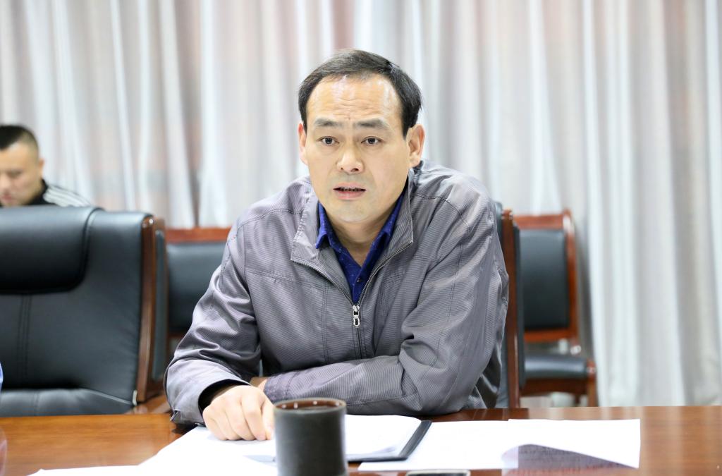 院党委书记张忠迪讲话