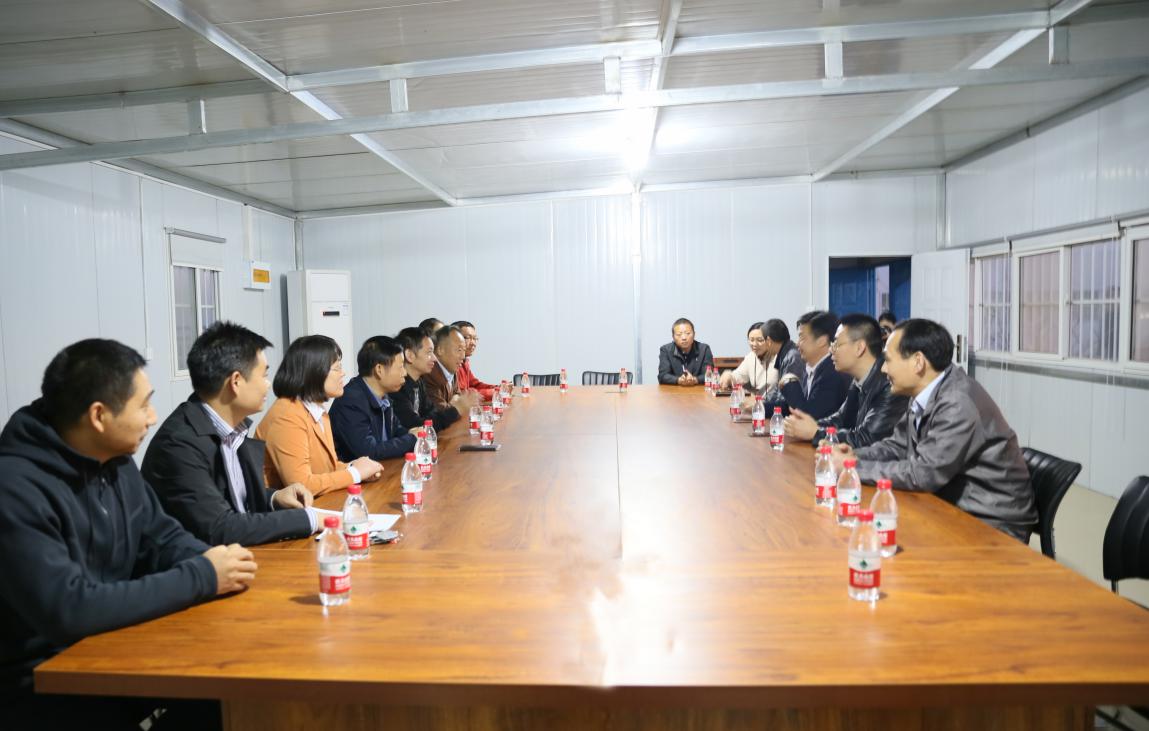 对接座谈会现场